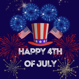 a 4th of July graphic